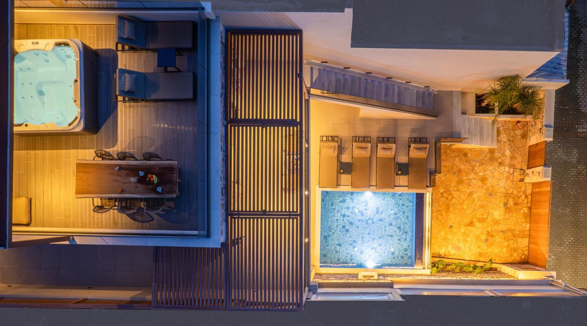 Villa Nicole - Private Pool & Rooftop Jacuzzi Limenas Chersonisou Exterior foto